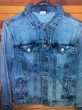 Classic Blue Denim Jean Jacket for Kids